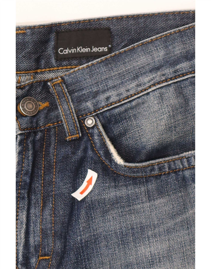 Calvin Klein Jean droit homme W28 L30 bleu coton