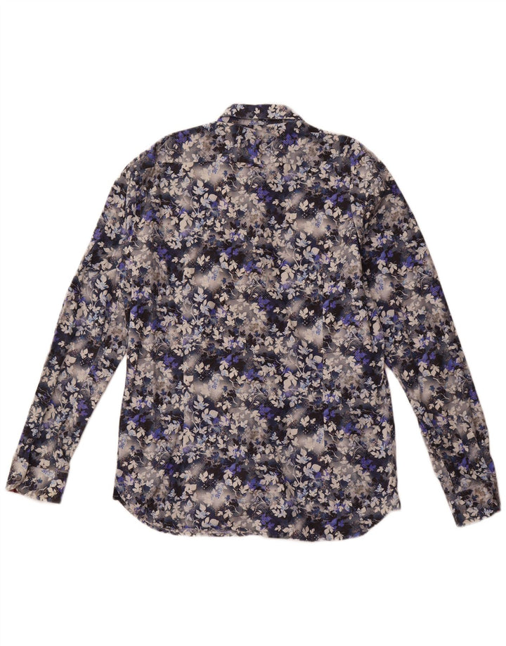 TED BAKER Chemise Homme Taille 5 XL Coton Floral Multicolore