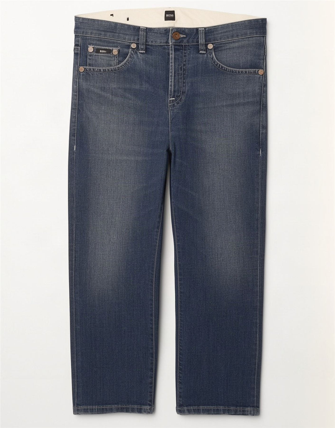 Hugo Boss Jean ample W36 L27 pour homme Bleu
