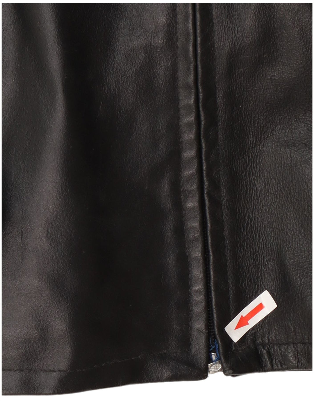 veste en cuir homme vintage UK 40 Grand Noir