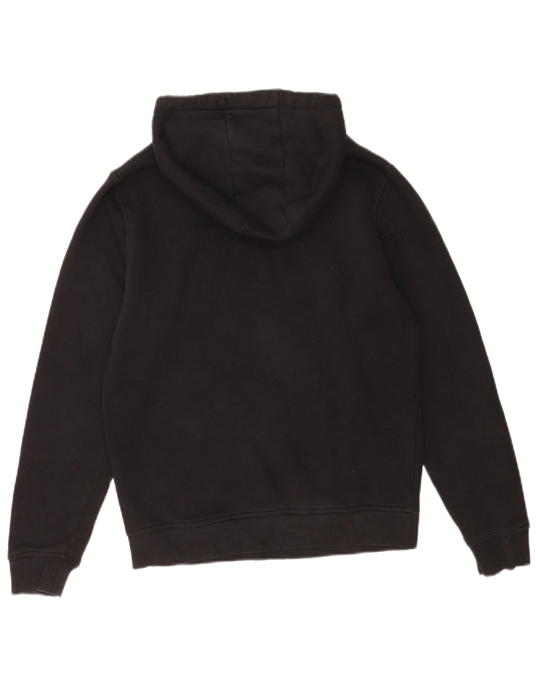 Lyle & Scott Pull à capuche pour homme Petit coton noir