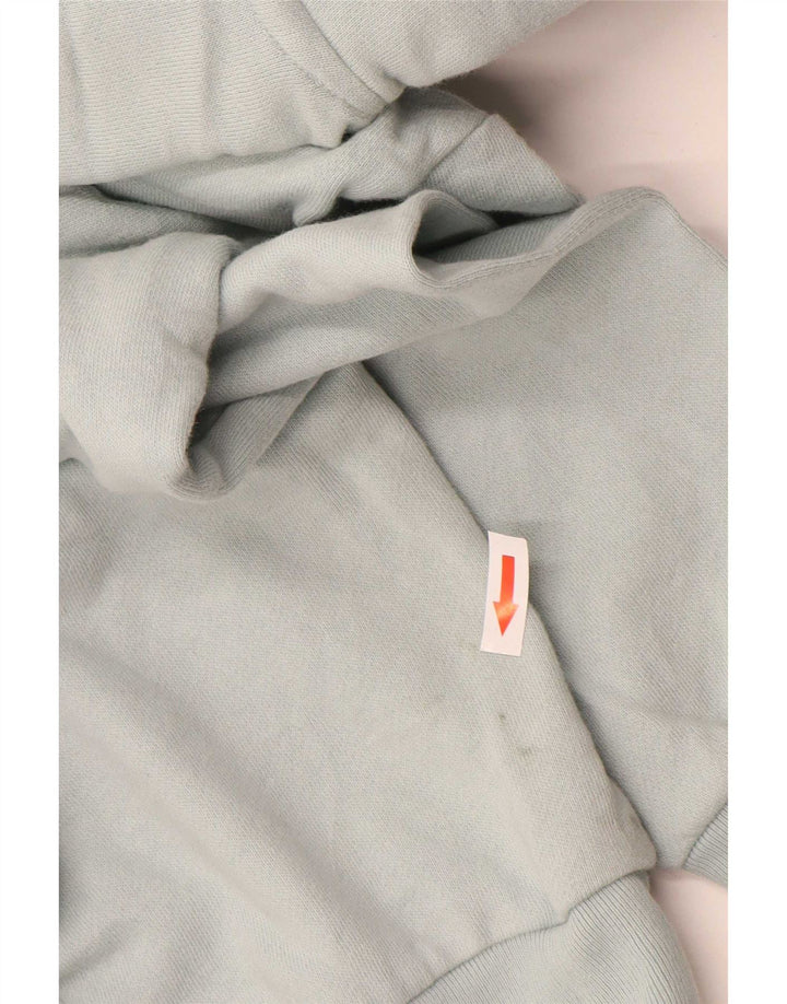 Gap Pull à capuche surdimensionné graphique pour femme UK 14 Bleu moyen Coton