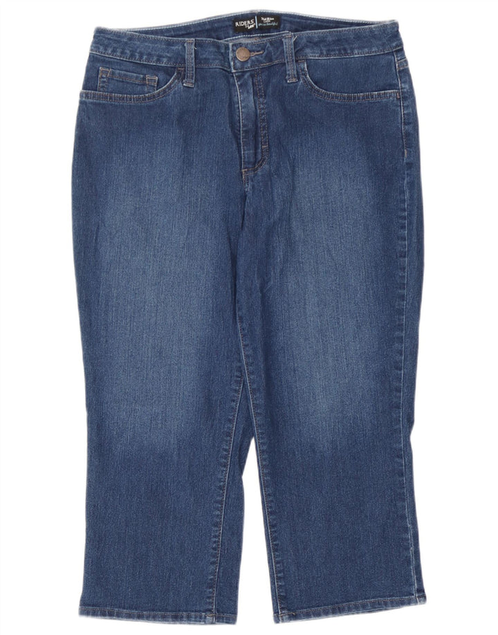 Lee Jean Capri Taille Moyenne Femme W32 L21 Bleu