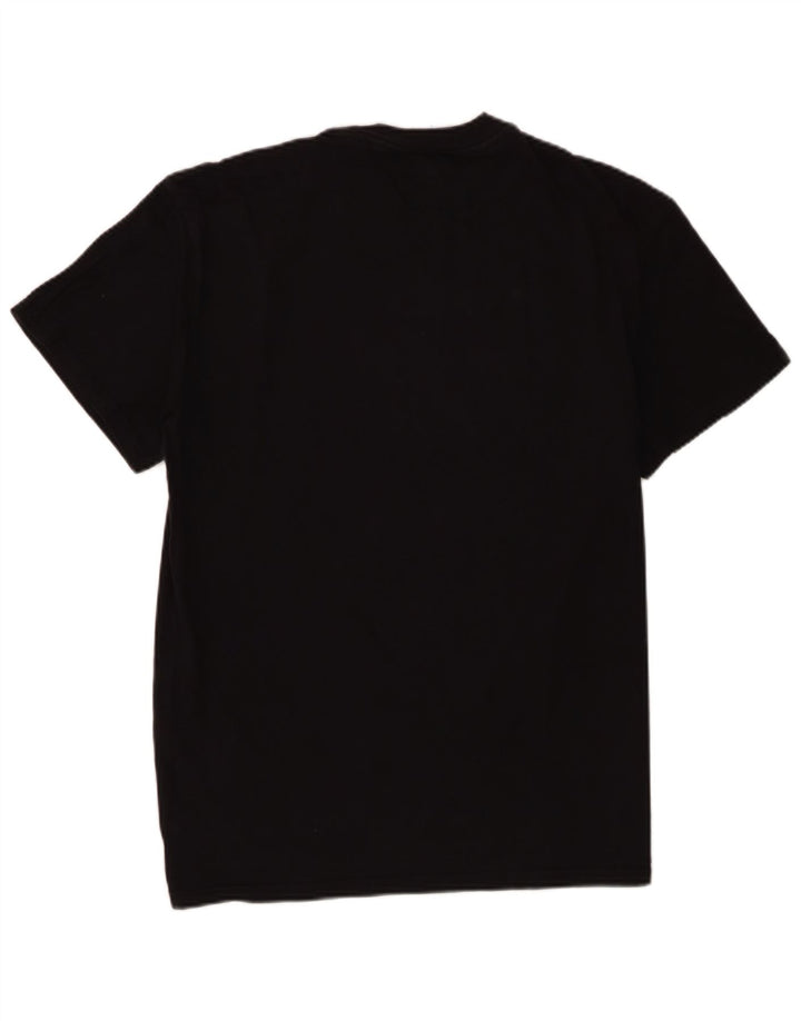 Tommy Hilfiger T-Shirt Graphique Homme Noir Moyen Coton