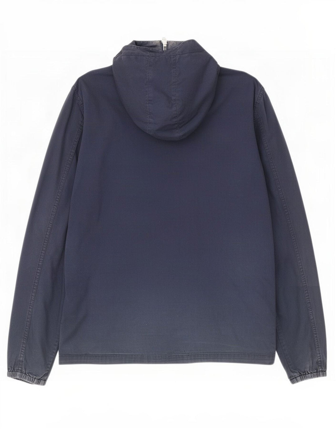 Pretty Green Veste bomber à capuche pour homme UK 38 Bleu marine moyen en coton