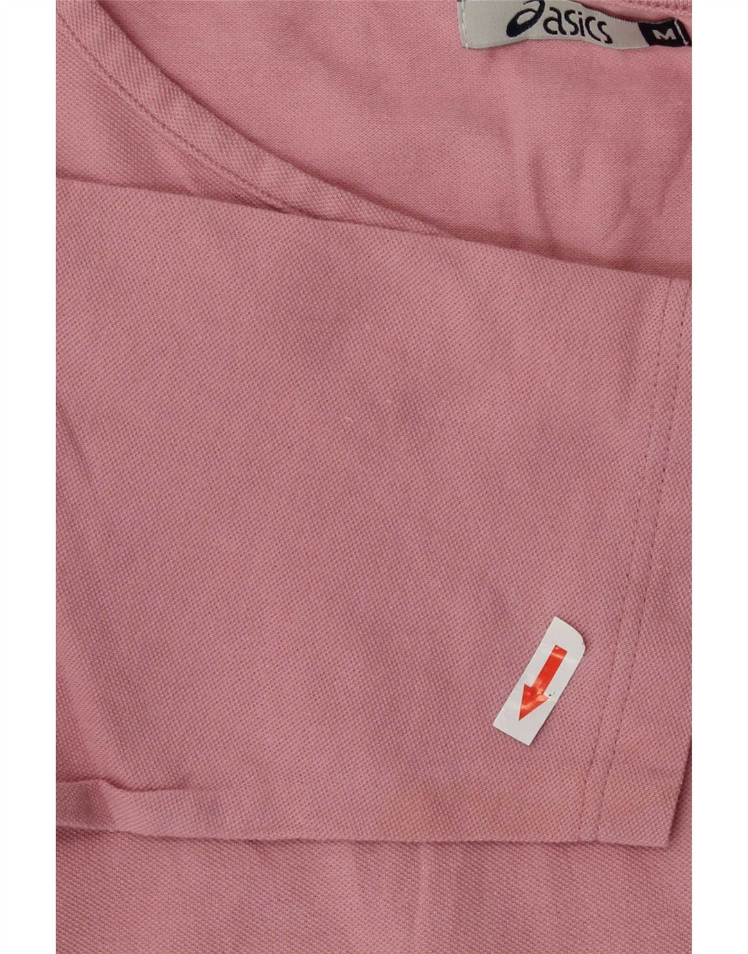 Asics Haut Femme Manches 3/4 UK 12 Rose Moyen Coton