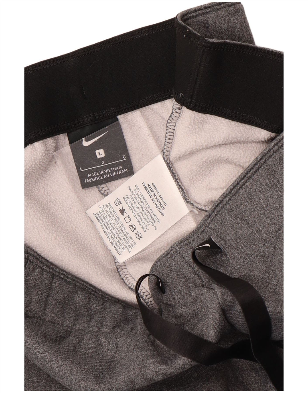 Nike Pantalon de survêtement pour femme UK 16 Large Gris Polyester