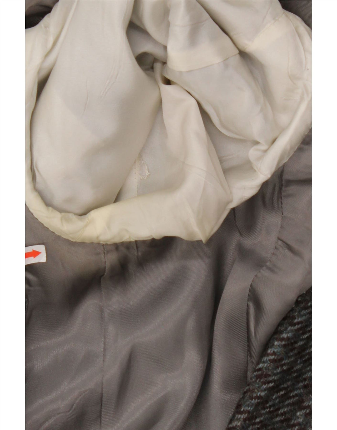 VINTAGE Veste Blazer 2 Boutons Homme UK 38 Pied-de-Poule Gris Moyen