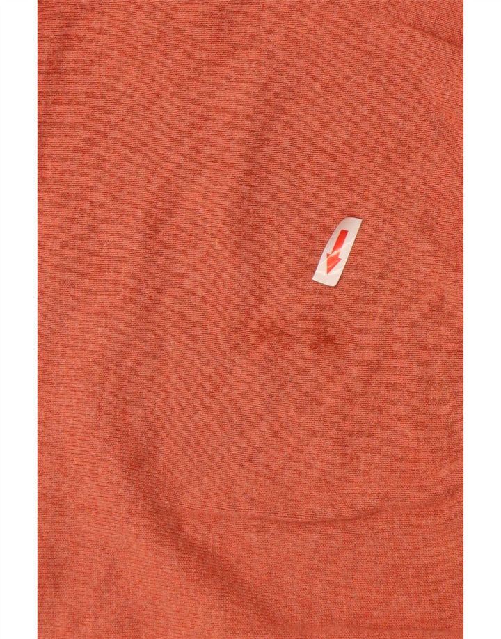 Marks & Spencer Pull à col rond pour homme XL Orange Coton