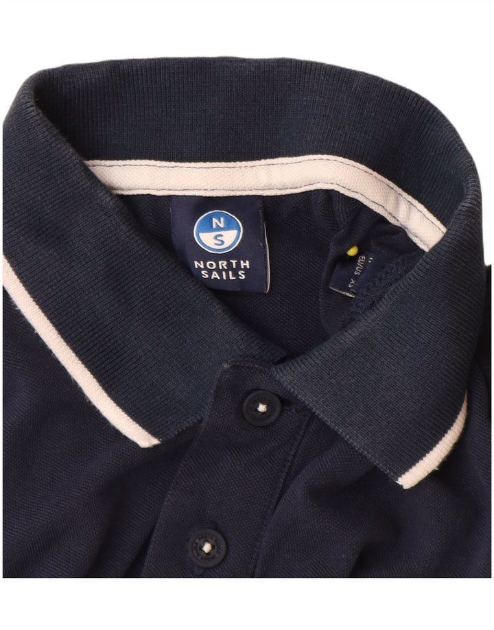North Sails Polo Homme XS Bleu Marine Coton