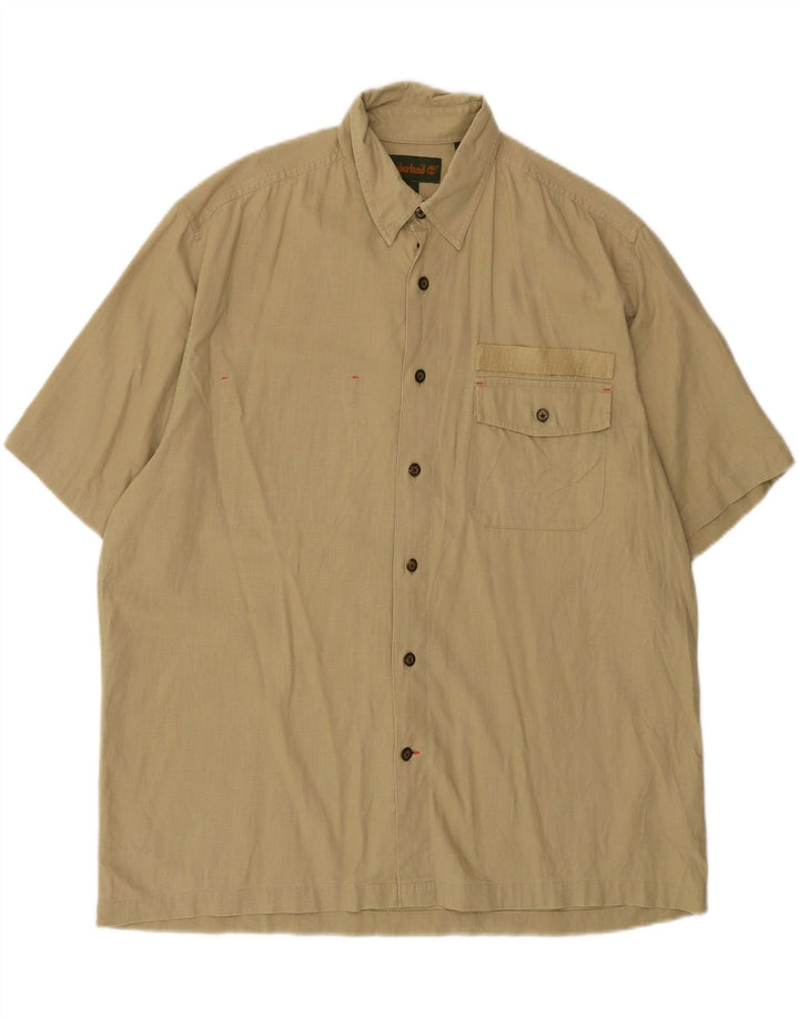 TIMBERLAND Chemise à manches courtes homme grand lin beige