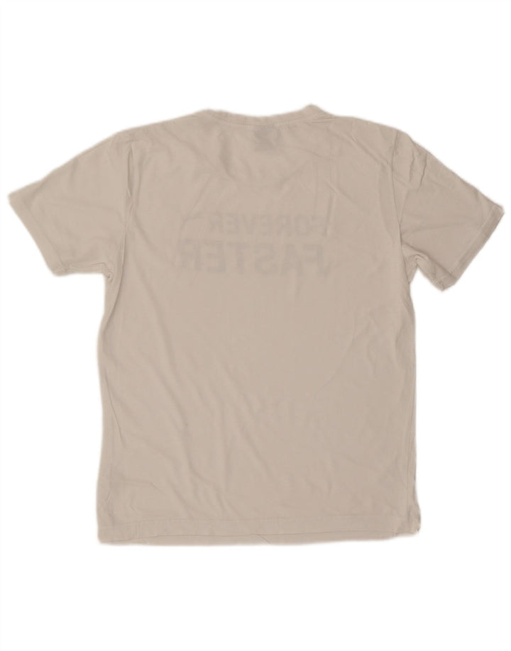PUMA T-Shirt Graphique Homme Petit Blanc