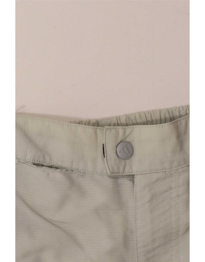 Pantalon Capri Adidas Homme W32 L19 Gris Polyester