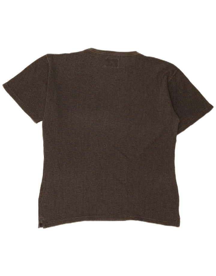 Wrangler T-Shirt Homme Haut Large Kaki Coton