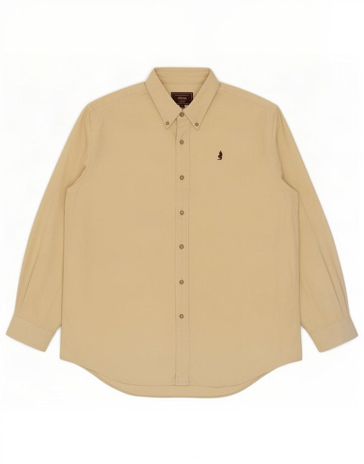 Marlboro Classics Chemise Homme 2XL Coton Beige