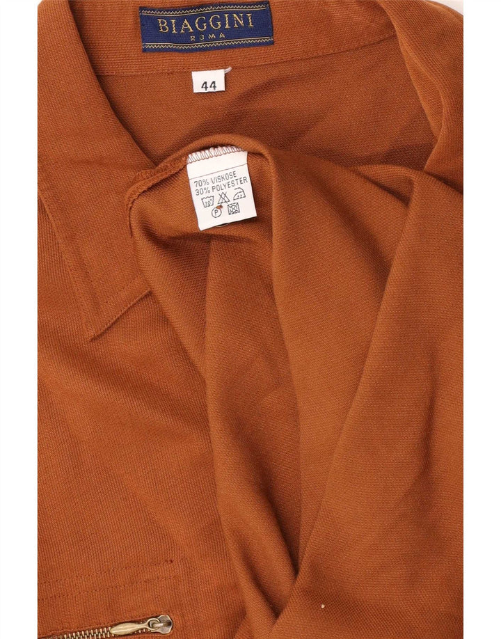 Biaggini Surchemise Femme UK 14 Viscose Marron Moyen