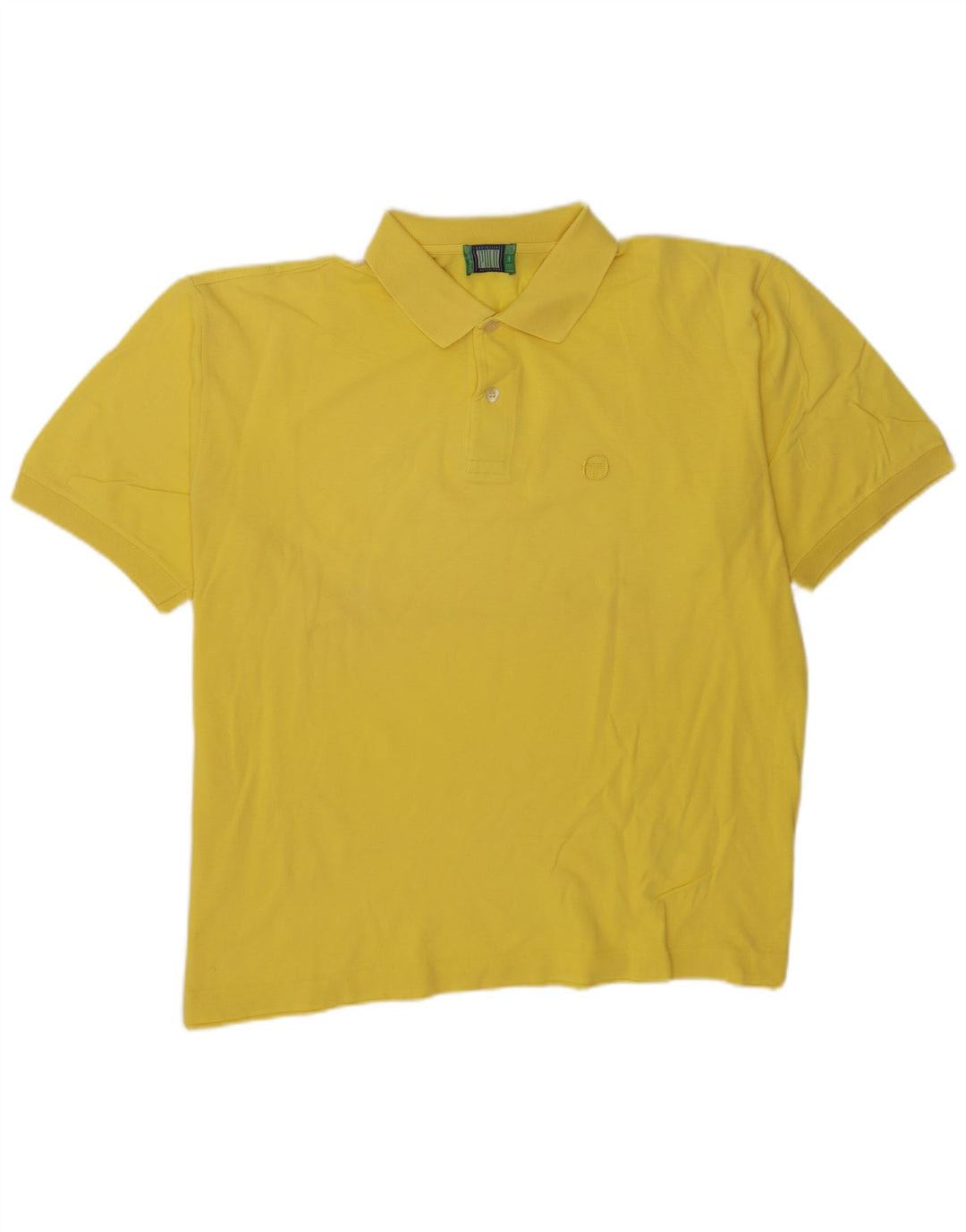 Sergio Tacchini Polo Homme 2XL Jaune Coton