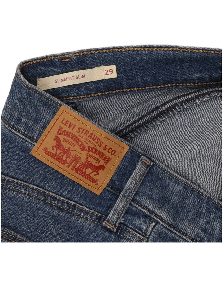 LEVI'S Jean Slim Amincissant W29 L25 Bleu Femme