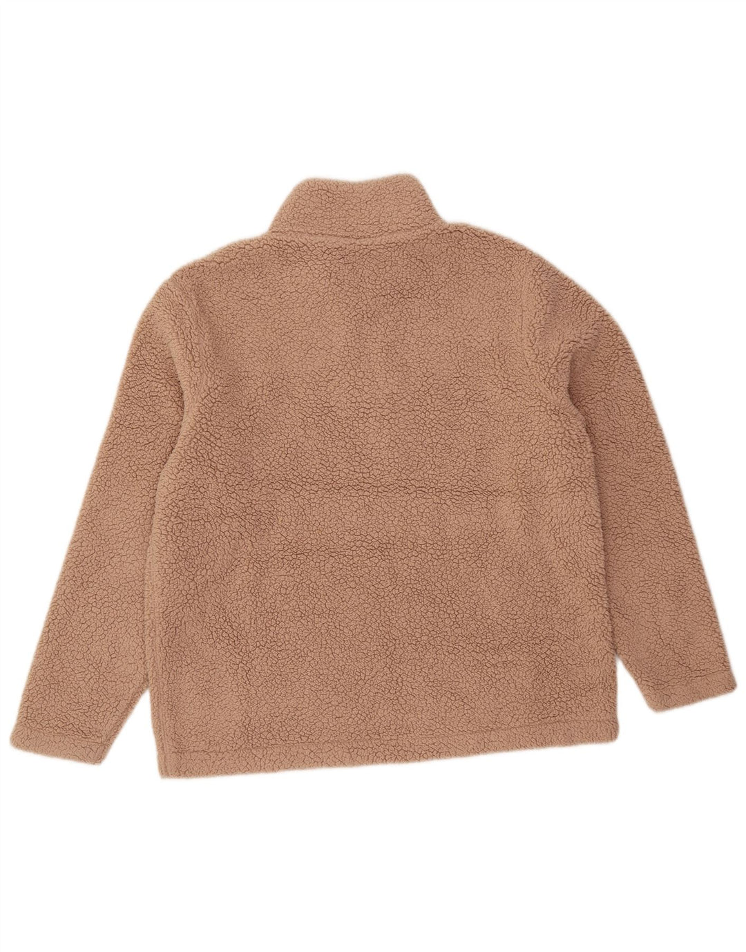 Fila Pull polaire graphique pour femme UK 16 Large Beige Polyester
