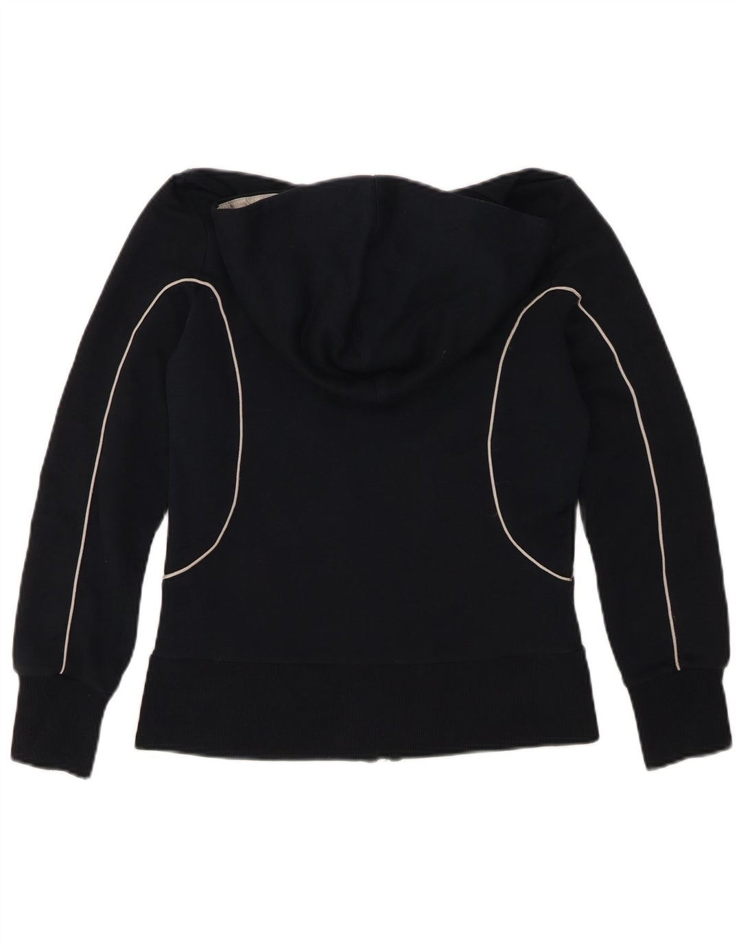 Puma Pull à capuche zippé pour femme UK 10 Small Bleu marine