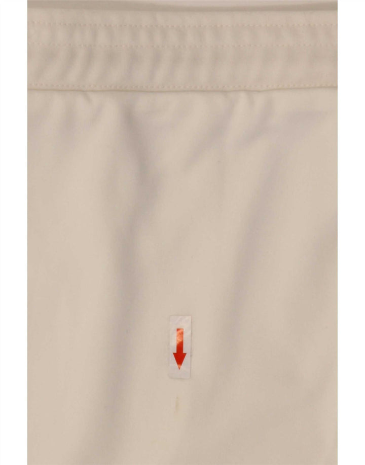 Sergio Tacchini Short de sport pour homme IT 50 Large Blanc Polyester