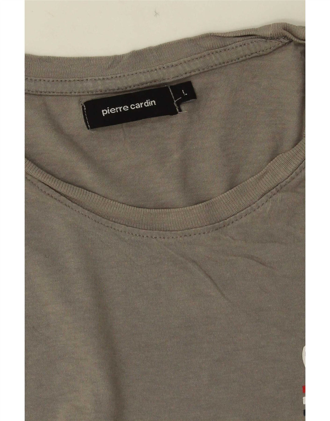 Pierre Cardin T-shirt graphique pour hommes, grand gris