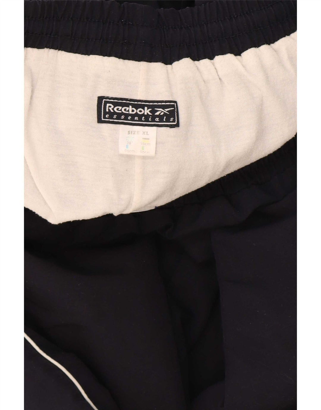 Reebok Pantalon De Survêtement Homme XL Bleu Marine Polyester