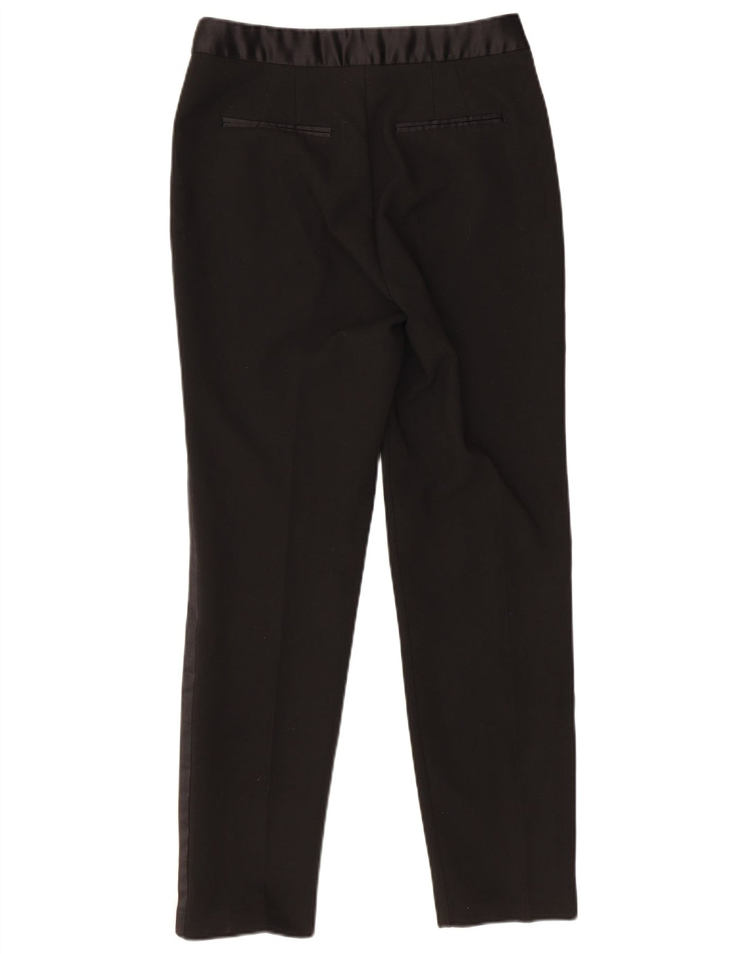 ZARA Womens Slim Casual Trousers Small W26 L27 Black