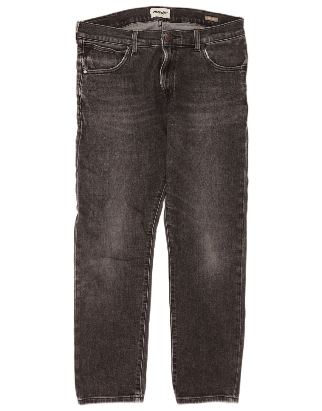 Wrangler Jean Slim Larston Homme W32 L28 Gris Coton