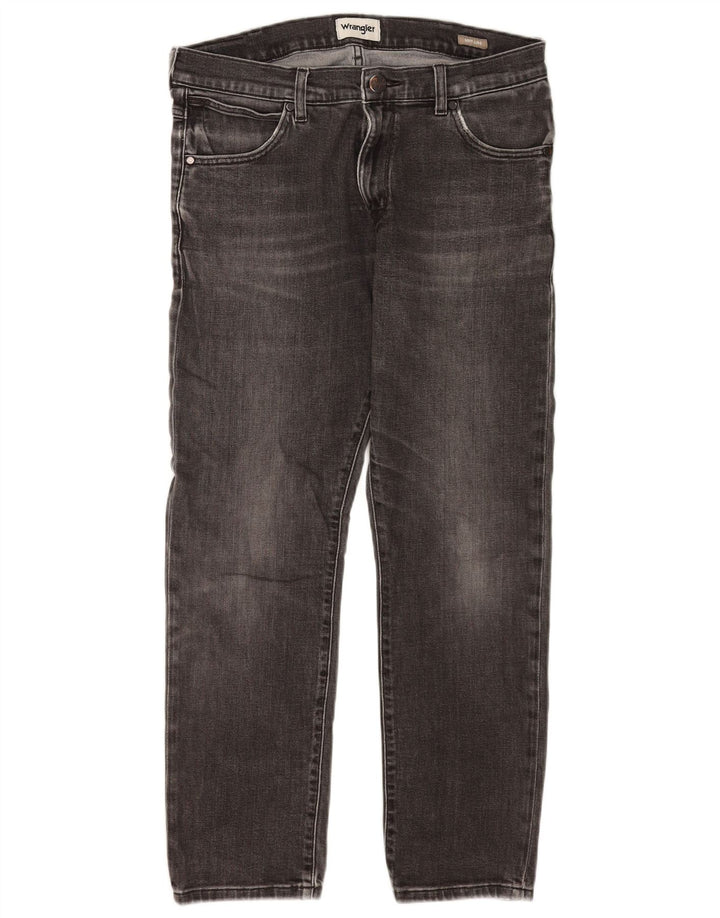 Wrangler Jean Slim Larston Homme W32 L28 Gris Coton