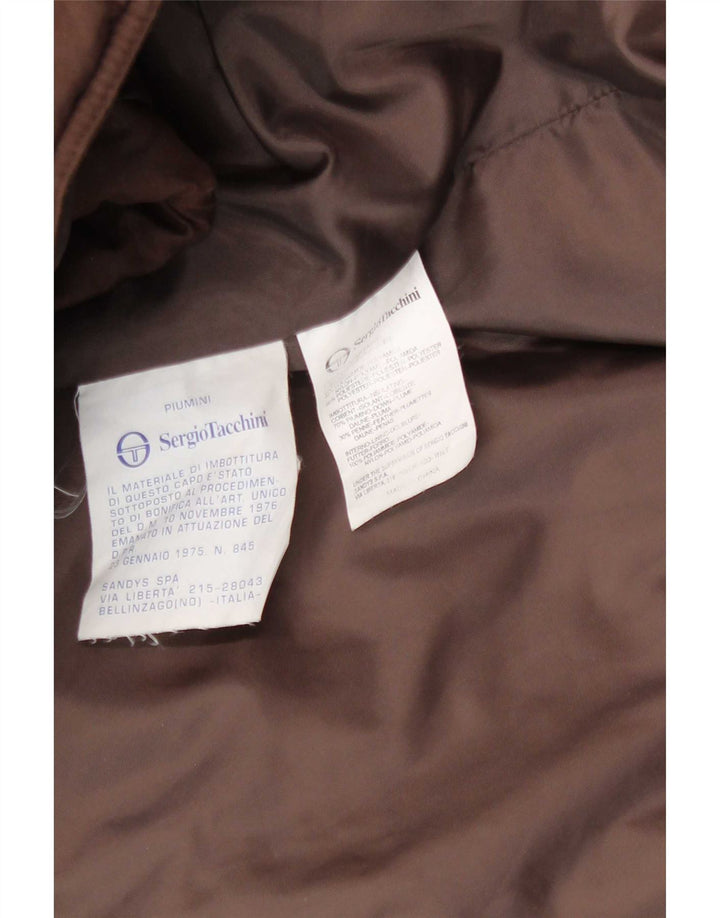 Sergio Tacchini Manteau Rembourré Homme IT 54 2XL Marron Polychlorure