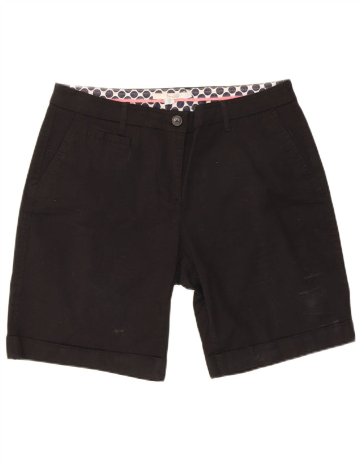 Short chino Boden femme UK 12 Medium W30 coton noir