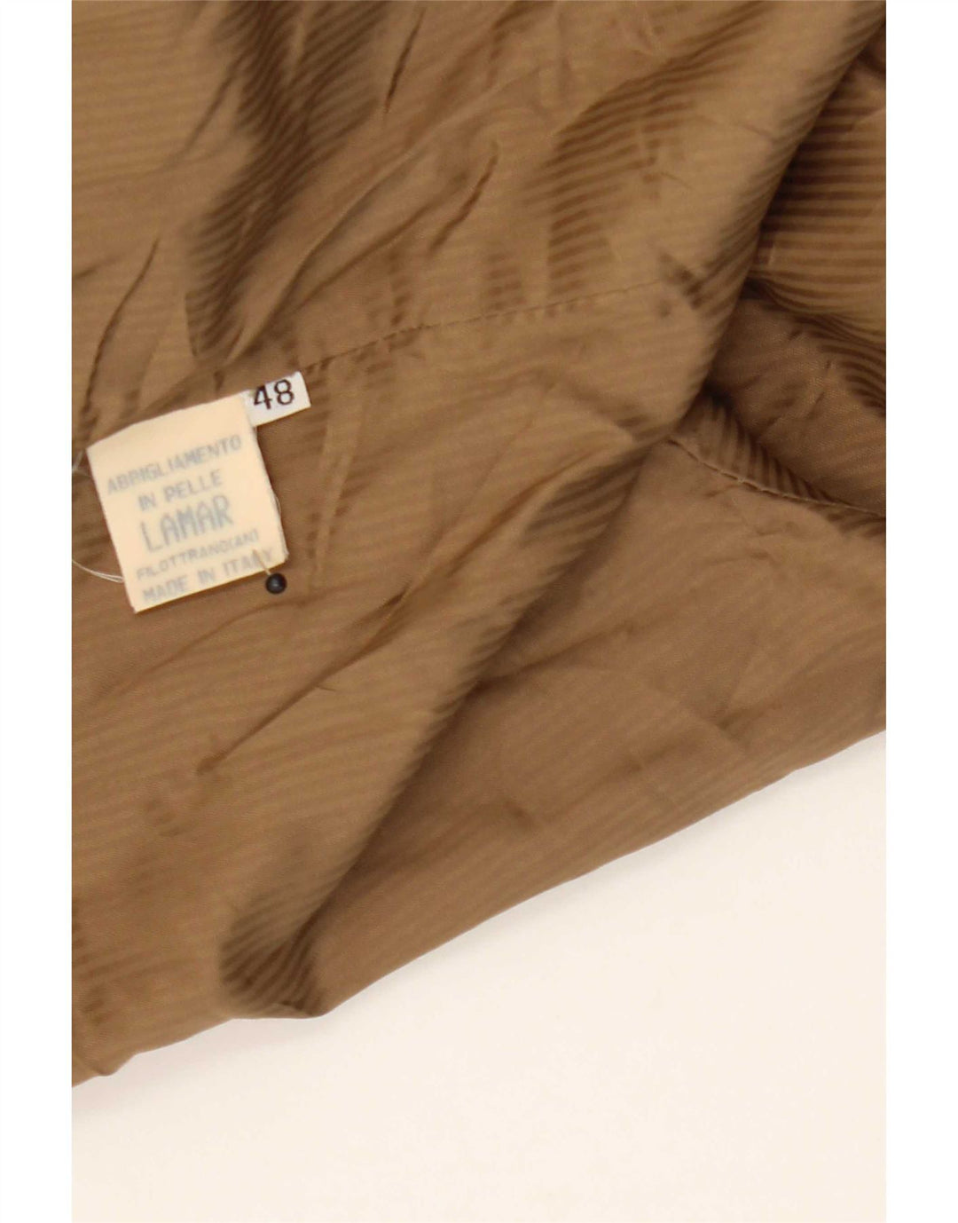 Veste blazer en daim à 4 boutons vintage pour homme IT 48 Cuir marron moyen