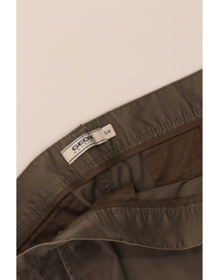Geox Short Chino Homme IT 54 2XL W36 Kaki