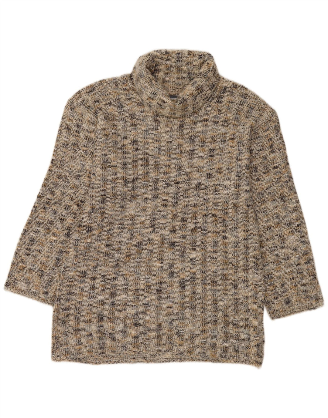 Onyx Pull col roulé pour femme UK 16 Large Multicolore Moucheté