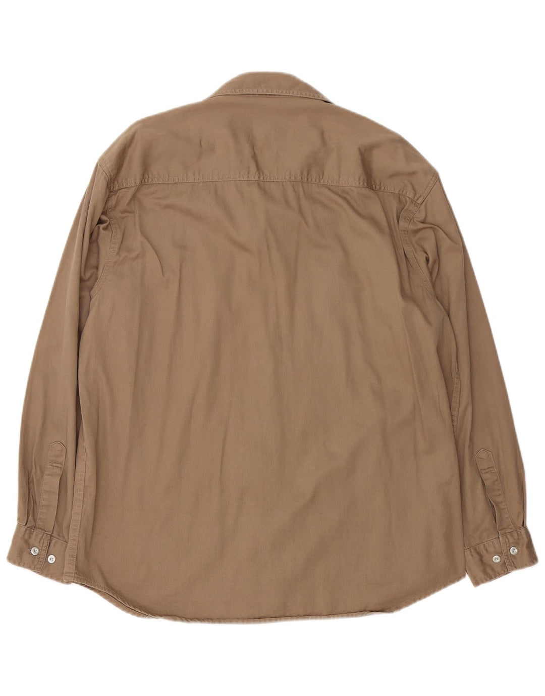 Chemise Homme Vintage XL Coton Beige
