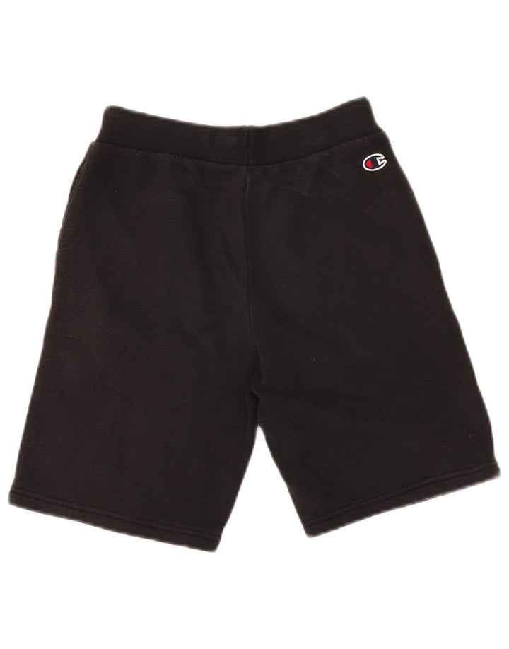 CHAMPION Short de sport graphique garçon 9-10 ans noir