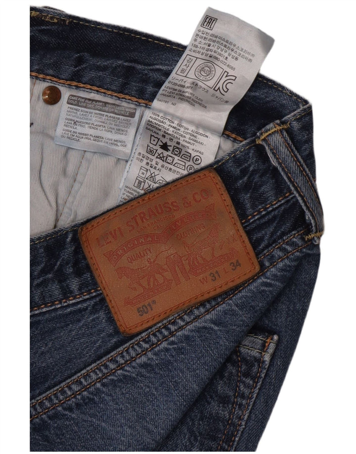 Levi's Jean Droit 501 Homme Bleu W31 L34