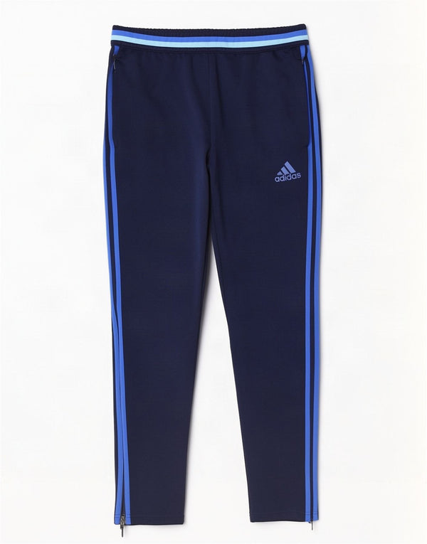 Adidas Pantalon de survêtement Climacool pour homme Large Bleu marine Polyester