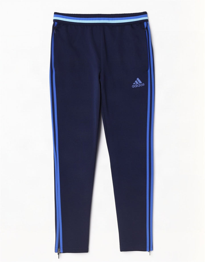 Adidas Pantalon de survêtement Climacool pour homme Large Bleu marine Polyester