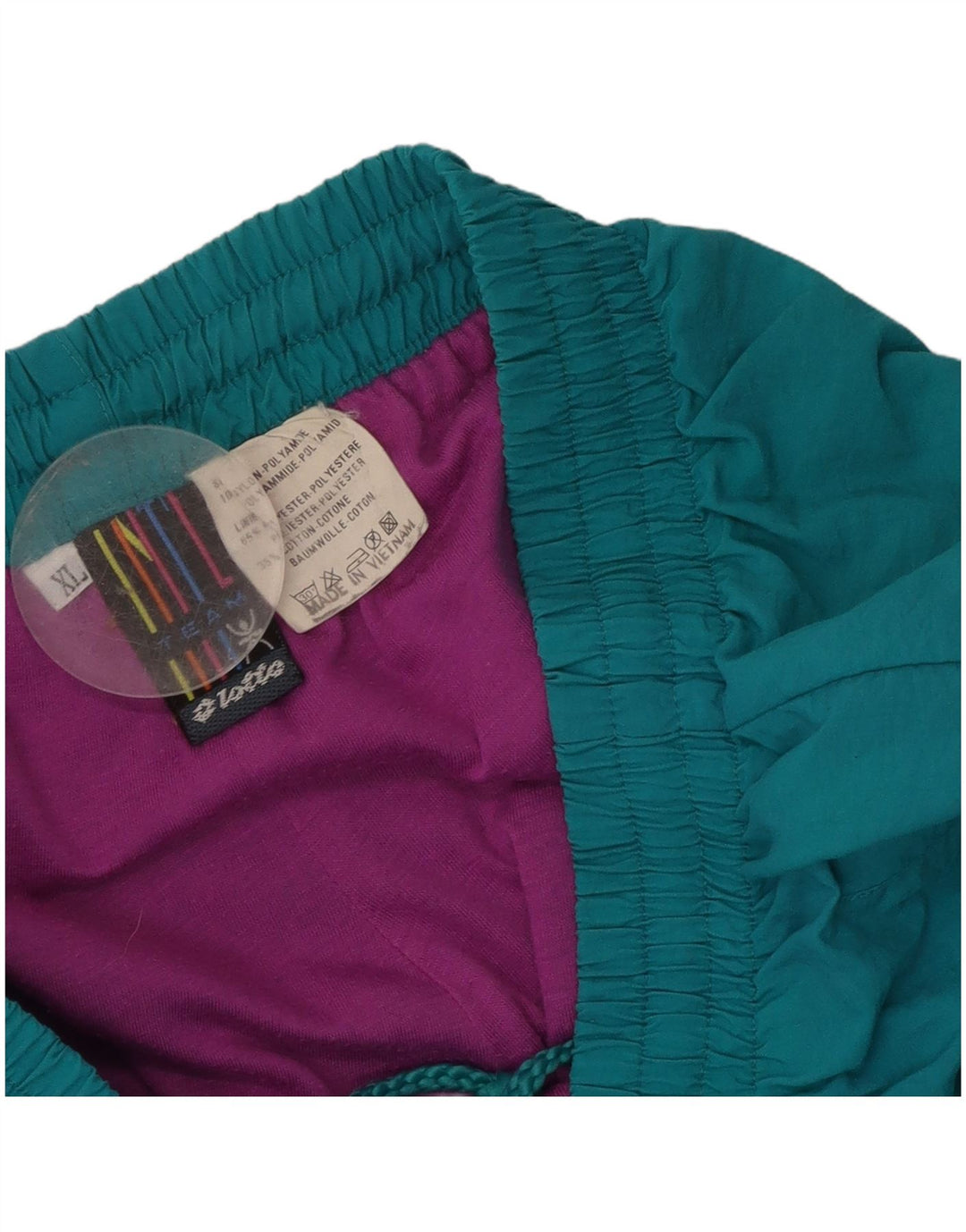 Lotto Pantalon De Survêtement Graphique Joggers XL Bleu Polyamide Homme