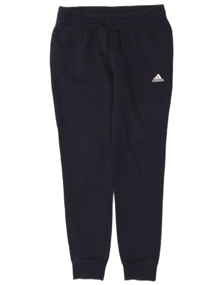 ADIDAS Pantalon de survêtement pour femme Joggers UK 12/14 Bleu marine moyen