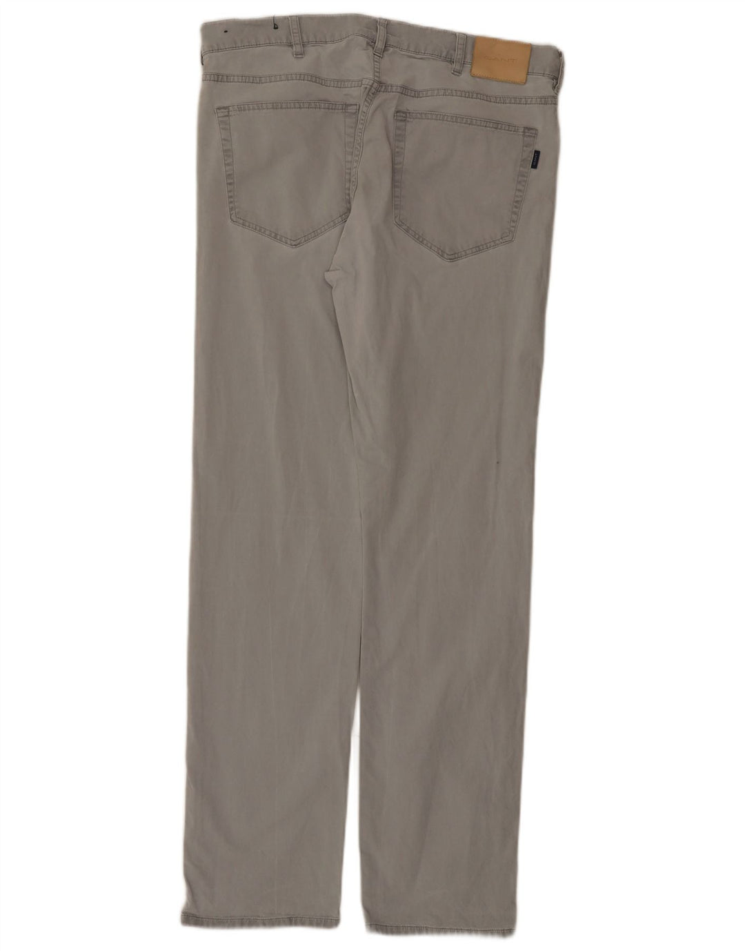 Gant Pantalon décontracté régulier pour hommes W34 L34 Gris