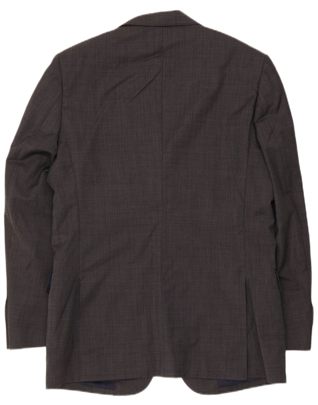 ZARA Veste Blazer 3 Boutons Homme EU 46 Petite Laine Grise