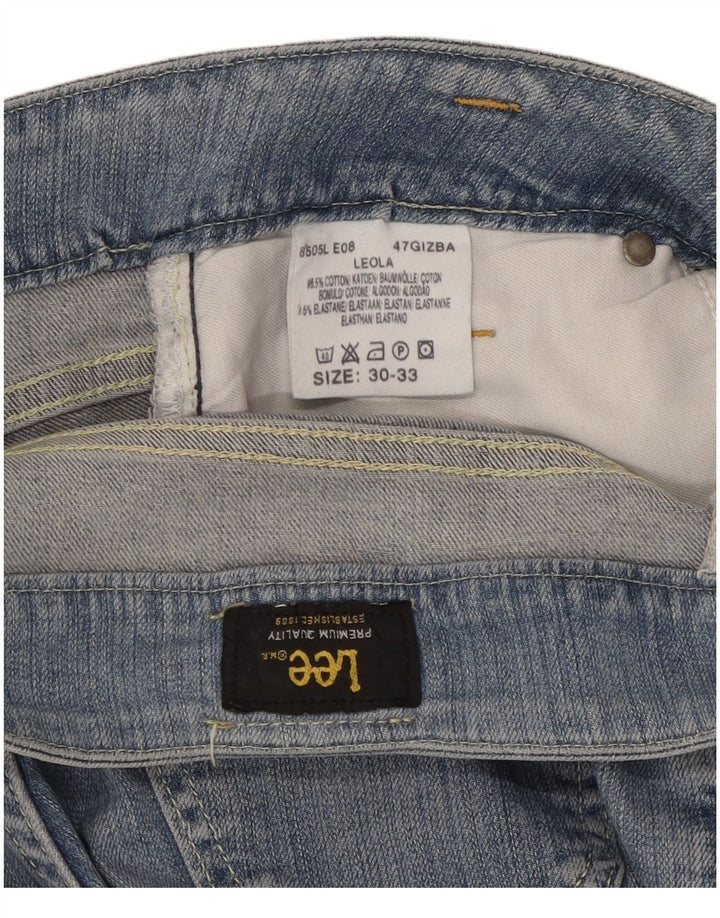 Lee Jean Leola Bootcut Femme W30 L28 Bleu Coton