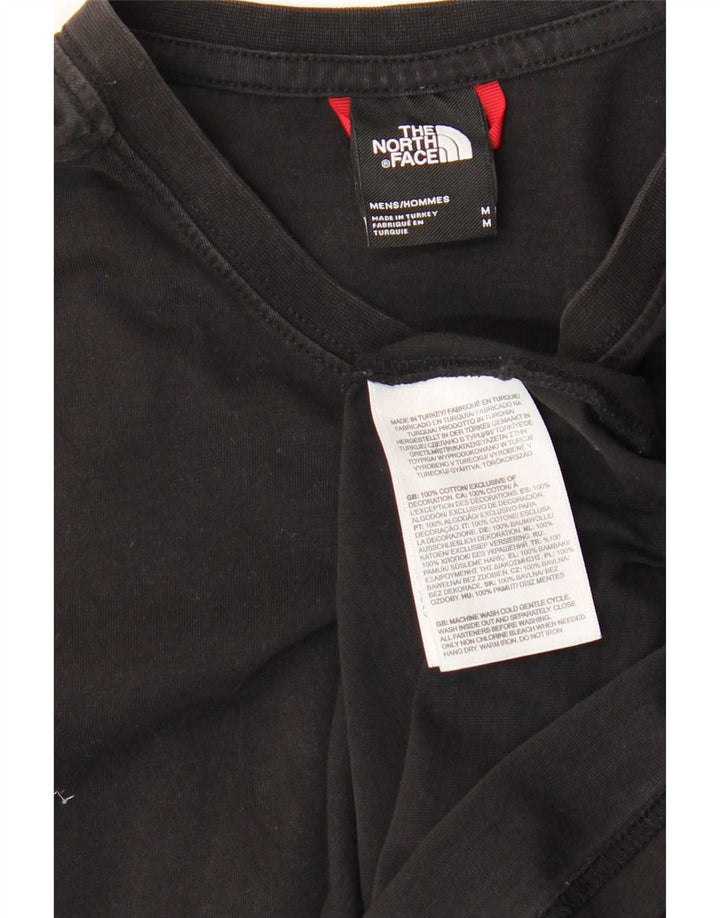 The North Face T-shirt graphique pour homme en coton noir moyen