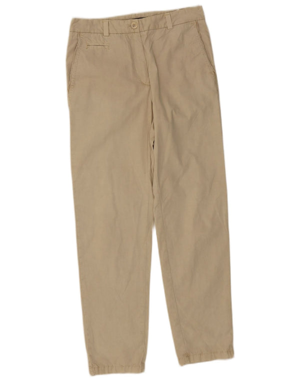 Marks & Spencer Pantalon chino droit pour femme UK 8 Small W30 L28 Beige