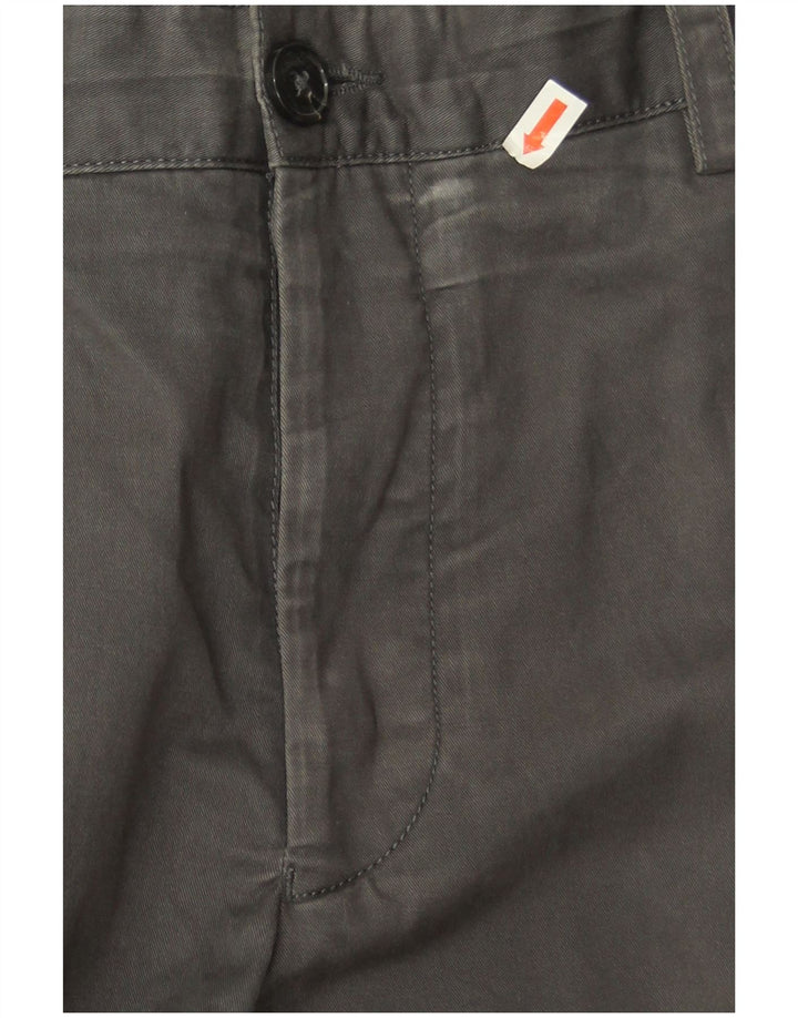 French Connection Pantalon Chino Slim Homme W36 L32 Gris Coton