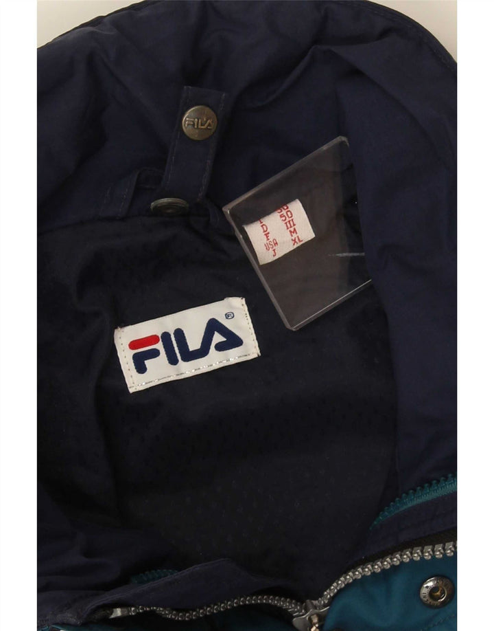 Fila Veste de Pluie Homme IT 50 Large Bleu Marine