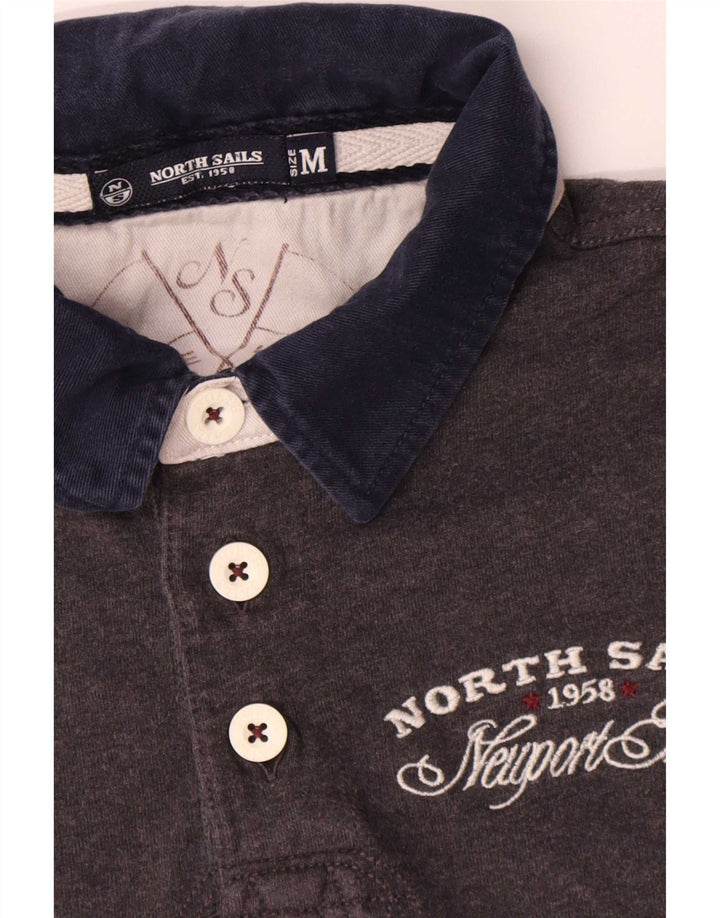 North Sails Polo Graphic Rugby Homme Gris Moyen Colourblock